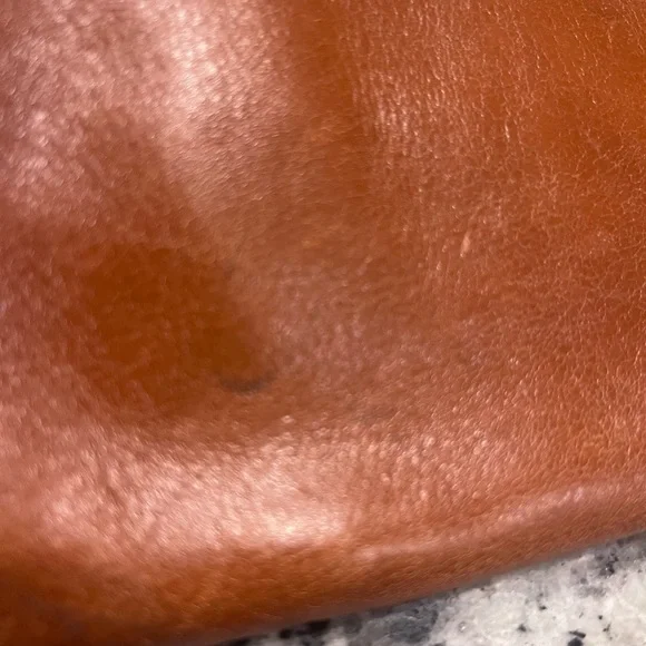 Patricia Nash Leather Wristlet / Zip Pouch – Brown ✨ - Picture 10 of 11